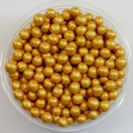PEREŁKI CUKIERNICZE ZŁOTE MIĘKKIE  13 gram