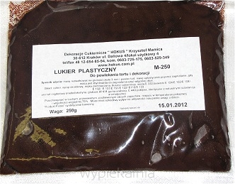 LUKIER PLASTYCZNY BRĄZOWY 250 gram