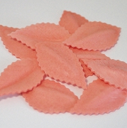 DEKORACJA OPŁATKOWA-LIŚCIE CZEREŚNI ŁOSOSIOWE 10szt