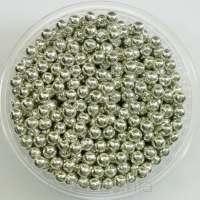 PEREŁKI CUKIERNICZE SREBRNE 0,3 cm  18  gram