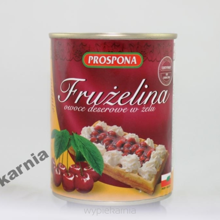 FRUŻELINA - owoce w żelu 380g - wiśnia