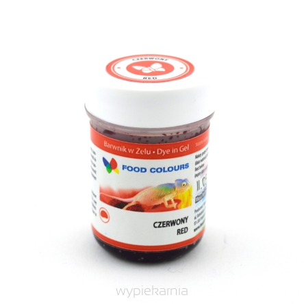 FC-BARWNIK SPOŻYWCZY W ŻELU-CZERWONY-35g