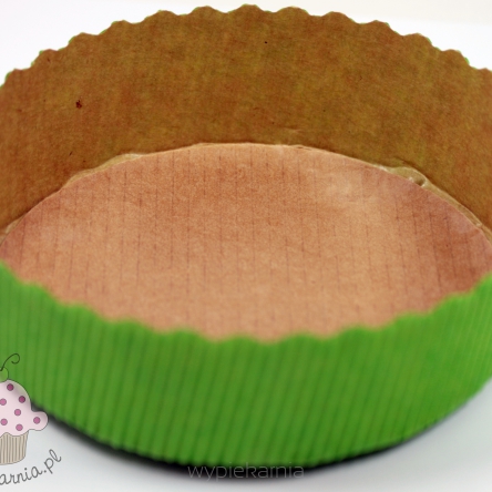 FORMA PAPIEROWA DO TARTY 10 CM ZIELONA