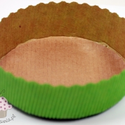 FORMA PAPIEROWA DO TARTY 10 CM ZIELONA