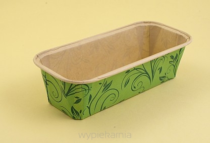 FORMA PAPIEROWA KEKSOWA - ZIELONA