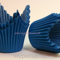 PAPILOTKI KORONA NIEBIESKIE 200 SZT.