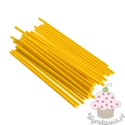 PATYCZKI DO LIZAKÓW CAKE POPS 1 KG  ŻÓŁTE  