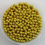 PEREŁKI CUKIERNICZE ZŁOTE 0,3 cm  18  gram