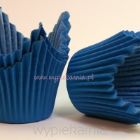PAPILOTKI KORONA NIEBIESKIE 36 SZTUK