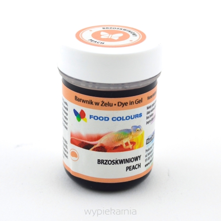 FC-BARWNIK SPOŻYWCZY W ŻELU-BRZOSKWINIOWY-35g