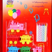 ZESTAW URODZINOWY POCIĄG
