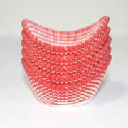 PAPILOTKI ŁÓDKI BIAŁO-CZERWONE 44mm 100sztuk