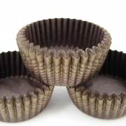 PAPILOTKI BRĄZOW0-ZŁOTE 35mm  100 sztuk