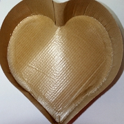 FORMA PAPIEROWA SERCE DUŻE 10szt